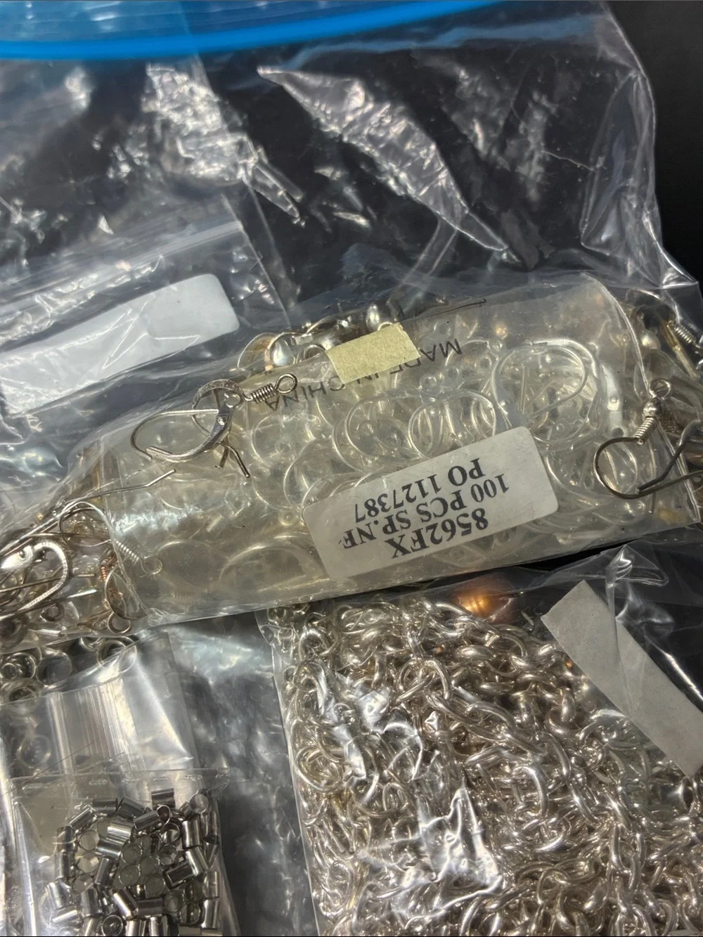 Assorted jewelry making findings